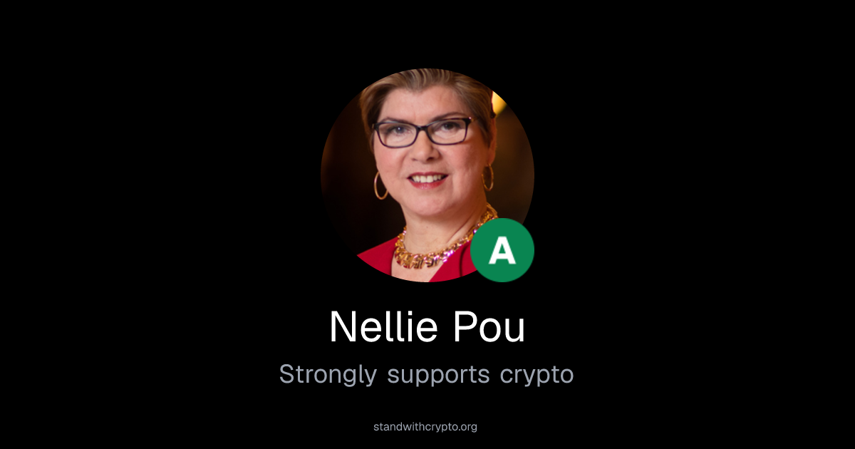 Nellie Pou Crypto Policy Stance | Stand With Crypto